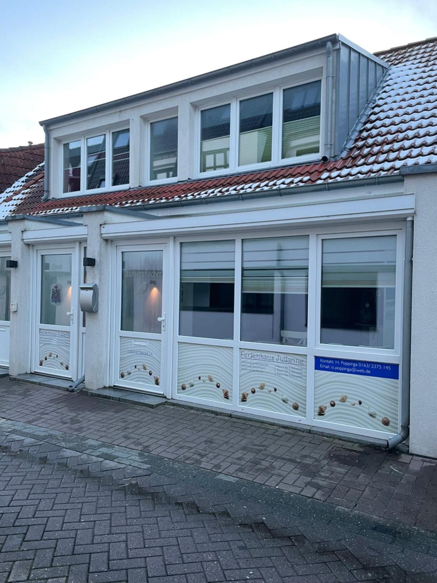 Haus Julianne, Wohnung Backbord, Familie Poppinga نورديرني المظهر الخارجي الصورة